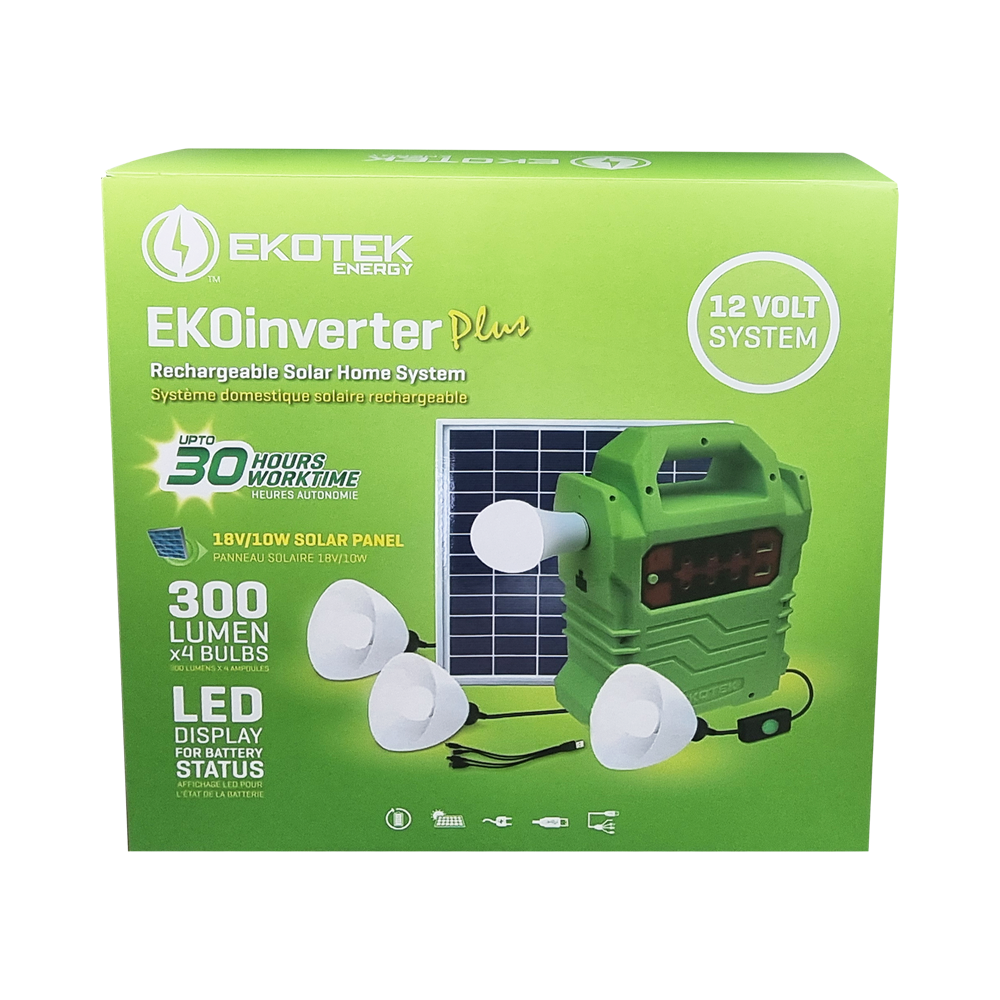 EKOTEK EKO Inverter (plus) Rechargeable Residential Home Solar System