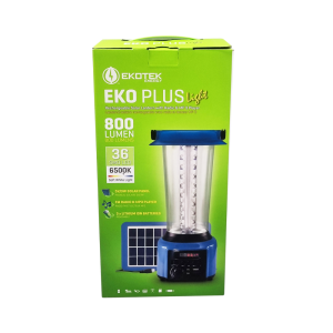 EKO Plus Rechargeable Solar Lantern with MP3 Player