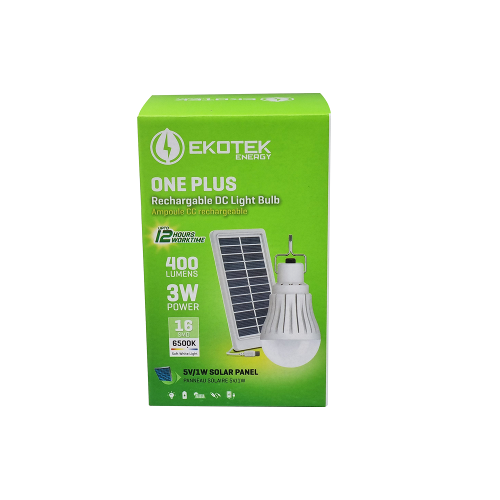 EKOTEK ONE PLUS Rechargeable light